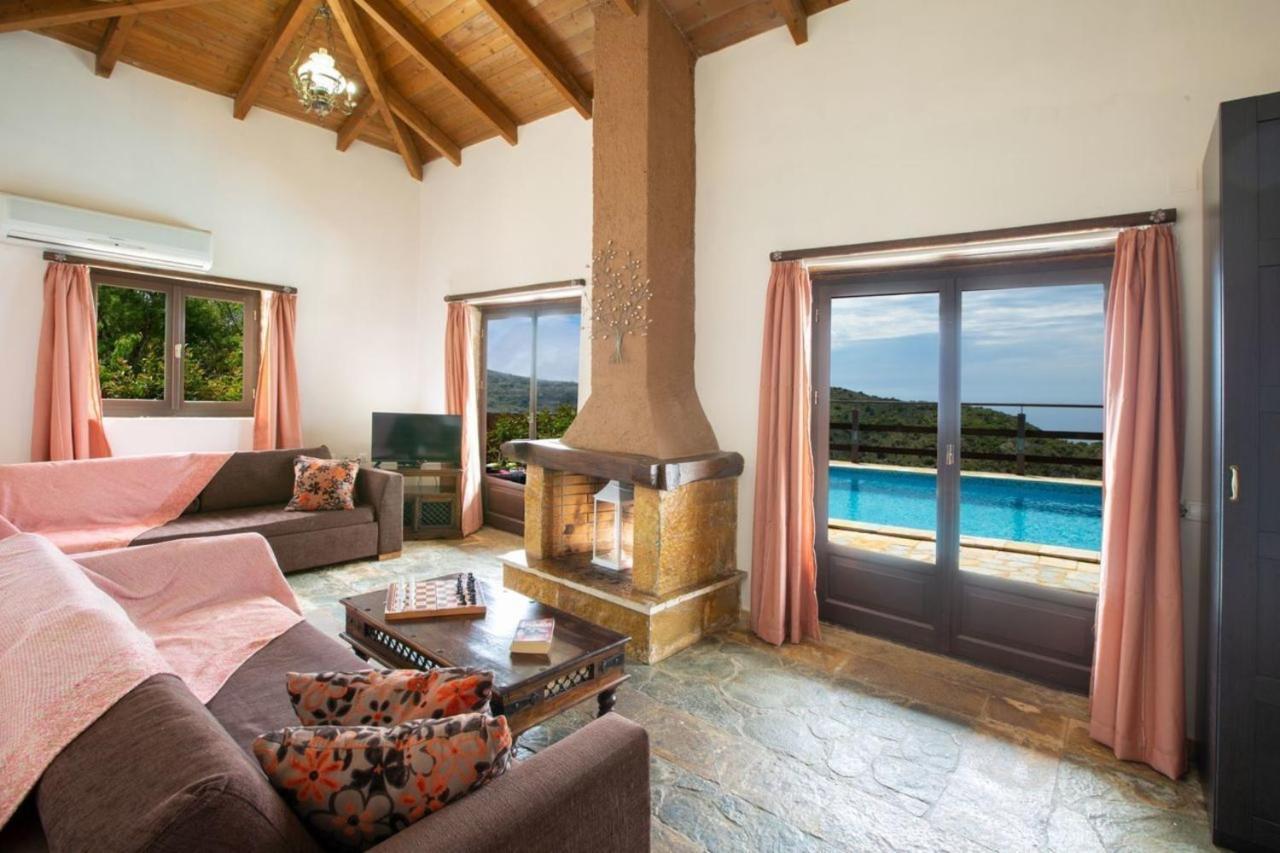 Amadryades Villas-Villa Terina Chortáta Dış mekan fotoğraf